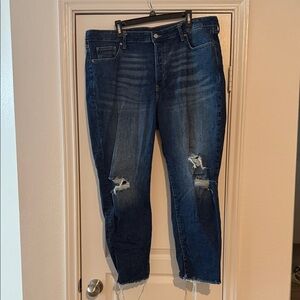 Old Navy Women's Blue Ankle & Cropped Jeans